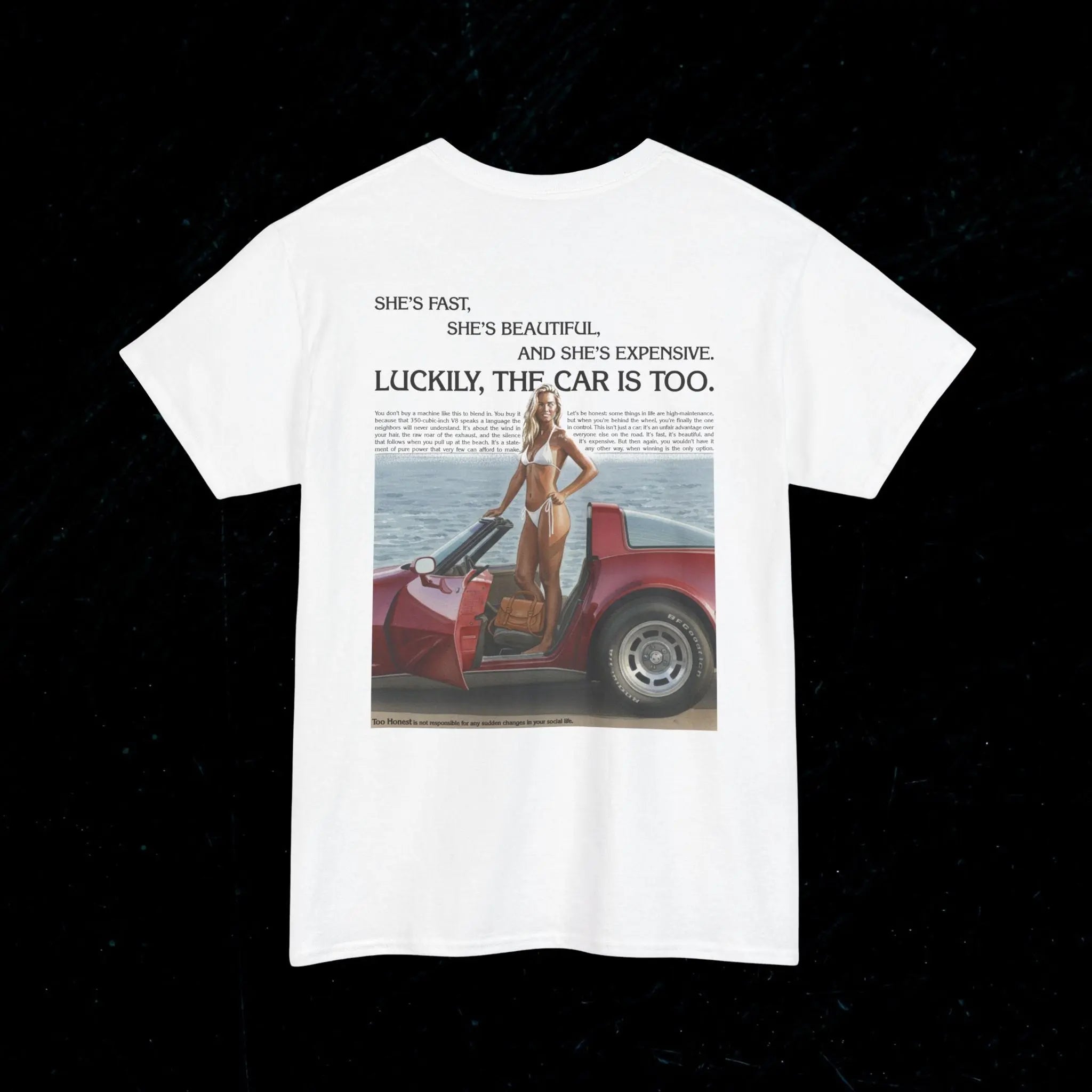 T-shirt Pretty girl(car) Printify